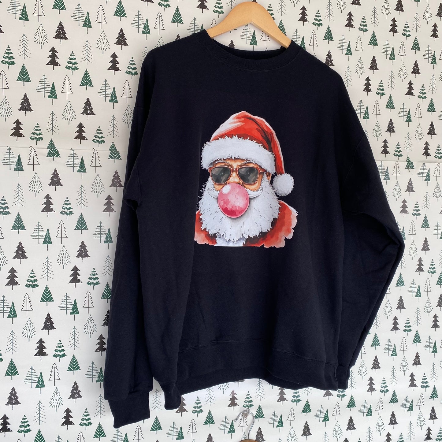 Bubblegum Santa Crewneck