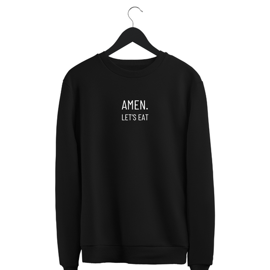 Amen. Let's Eat. Top