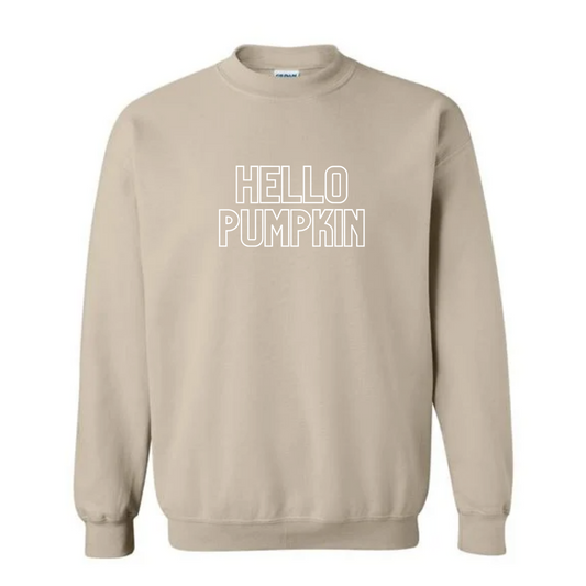 Hello Pumpkin Crewneck