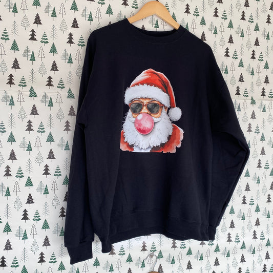 Bubblegum Santa Crewneck