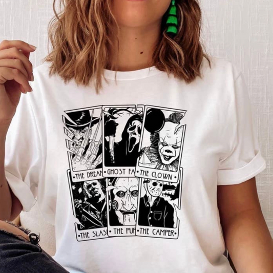 Halloween Tarot Card Tee