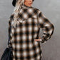 Brown Plaid Shacket