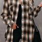 Brown Plaid Shacket