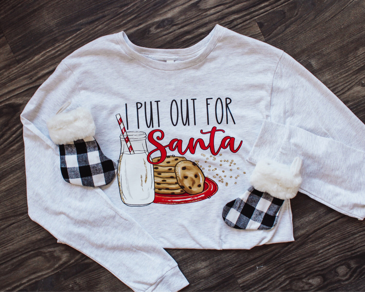 I Put Out For Santa Tee